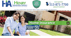 Desktop Screenshot of henryinsurance.com